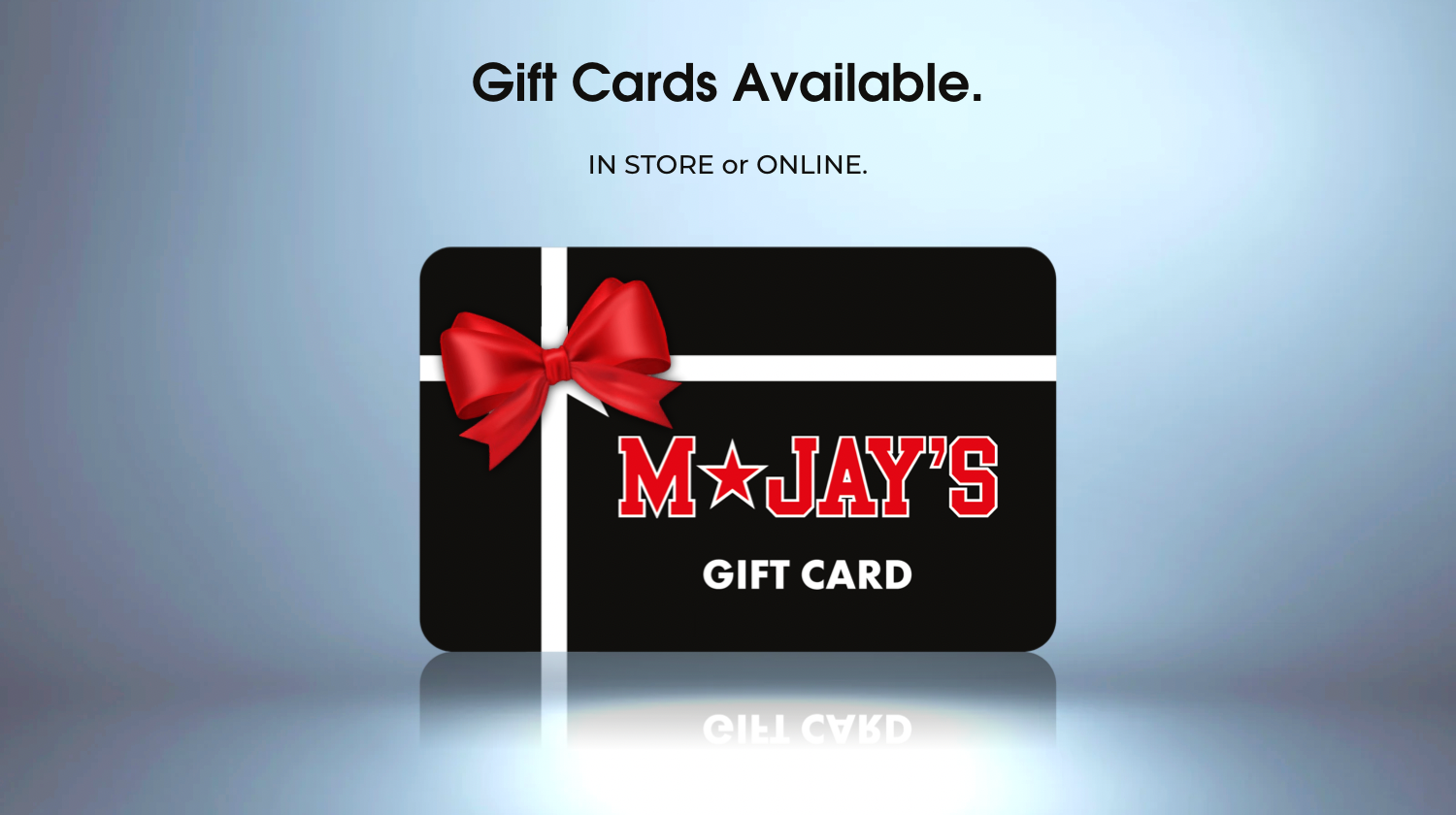 Gift Card  MJAY'S Stockton Heath